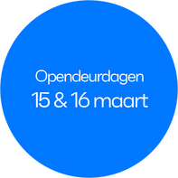 Opendeurweekend 15 & 16 maart